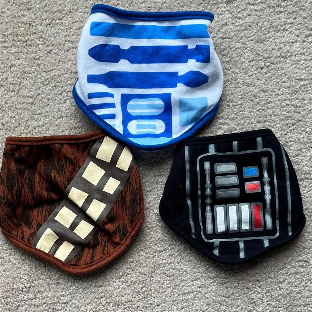 Star Wars Baby Bandana Bibs
